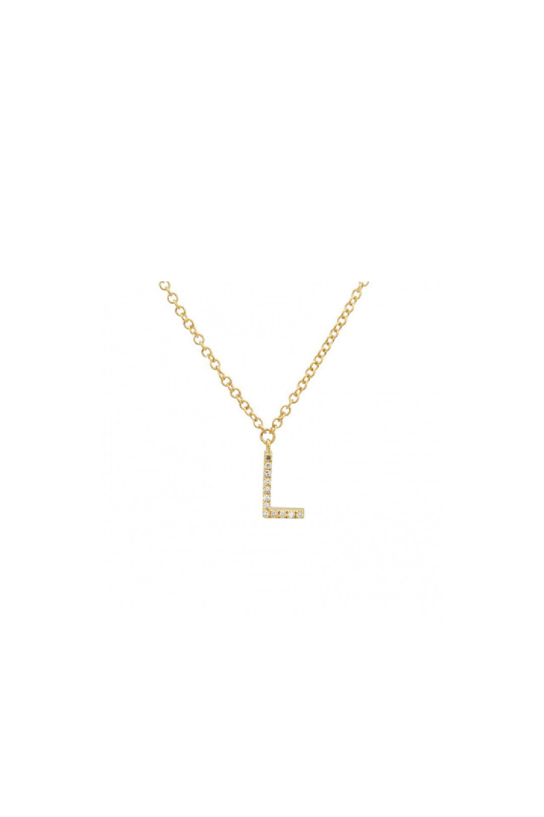 Initial Diamond Necklace