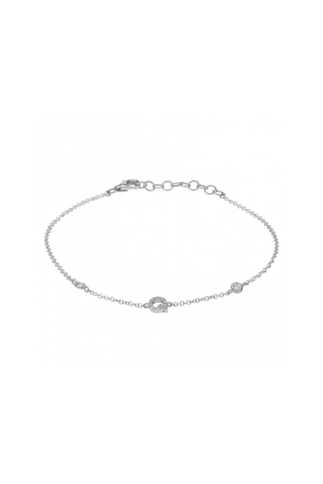 Initial Diamond Bracelet