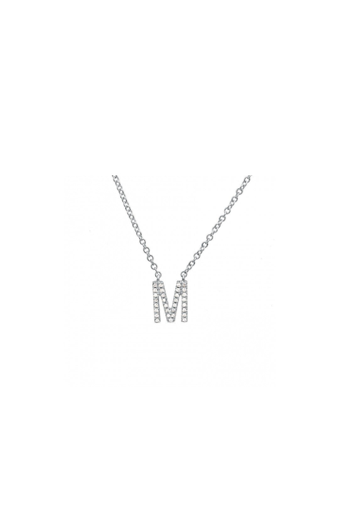 Initial Diamond Necklace