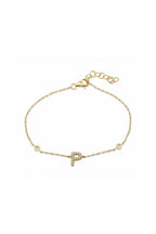 Initial Diamond Bracelet