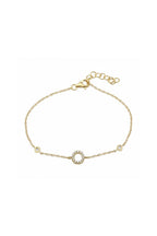 Initial Diamond Bracelet