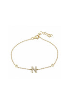 Initial Diamond Bracelet