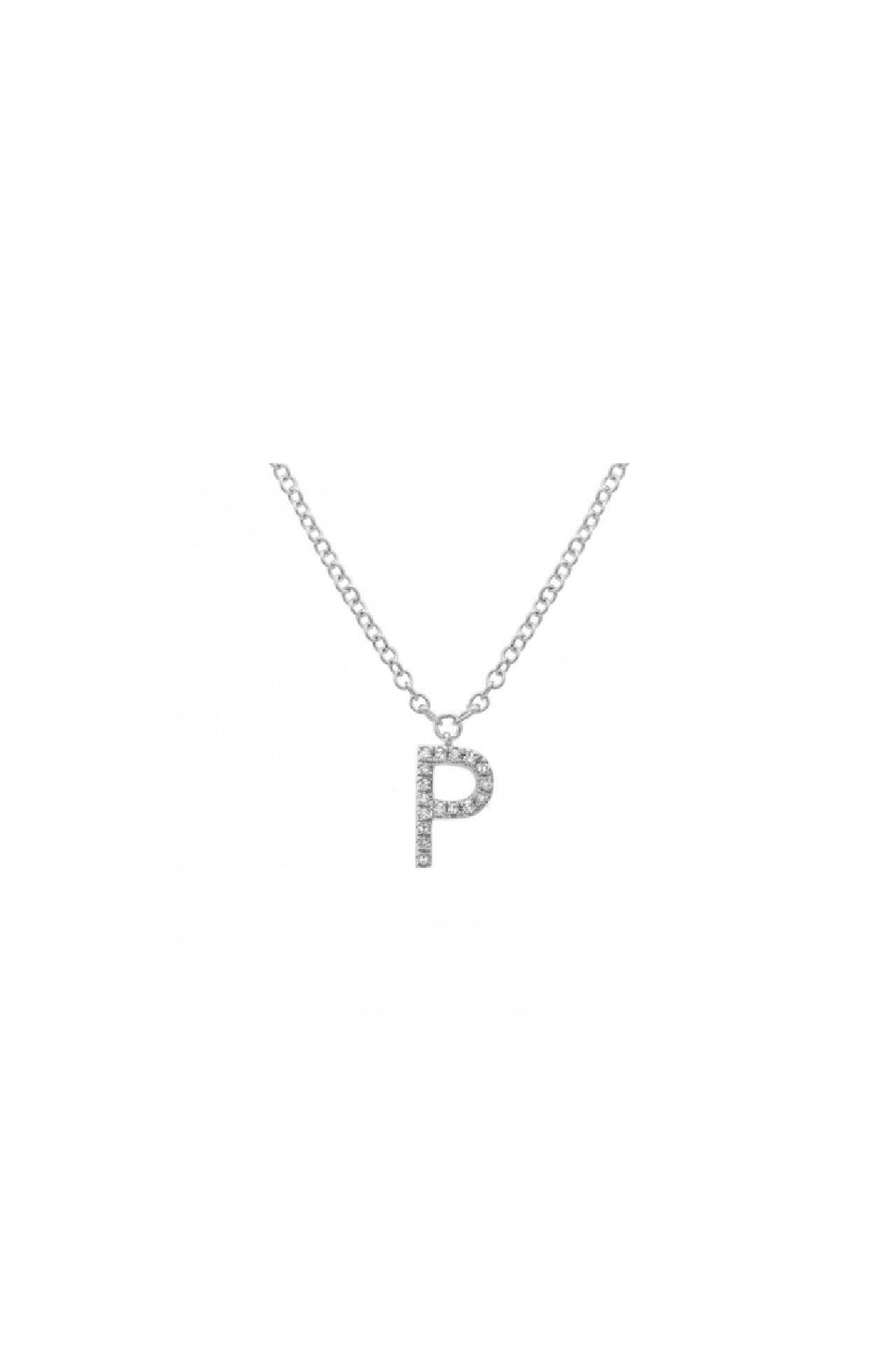 Initial Diamond Necklace