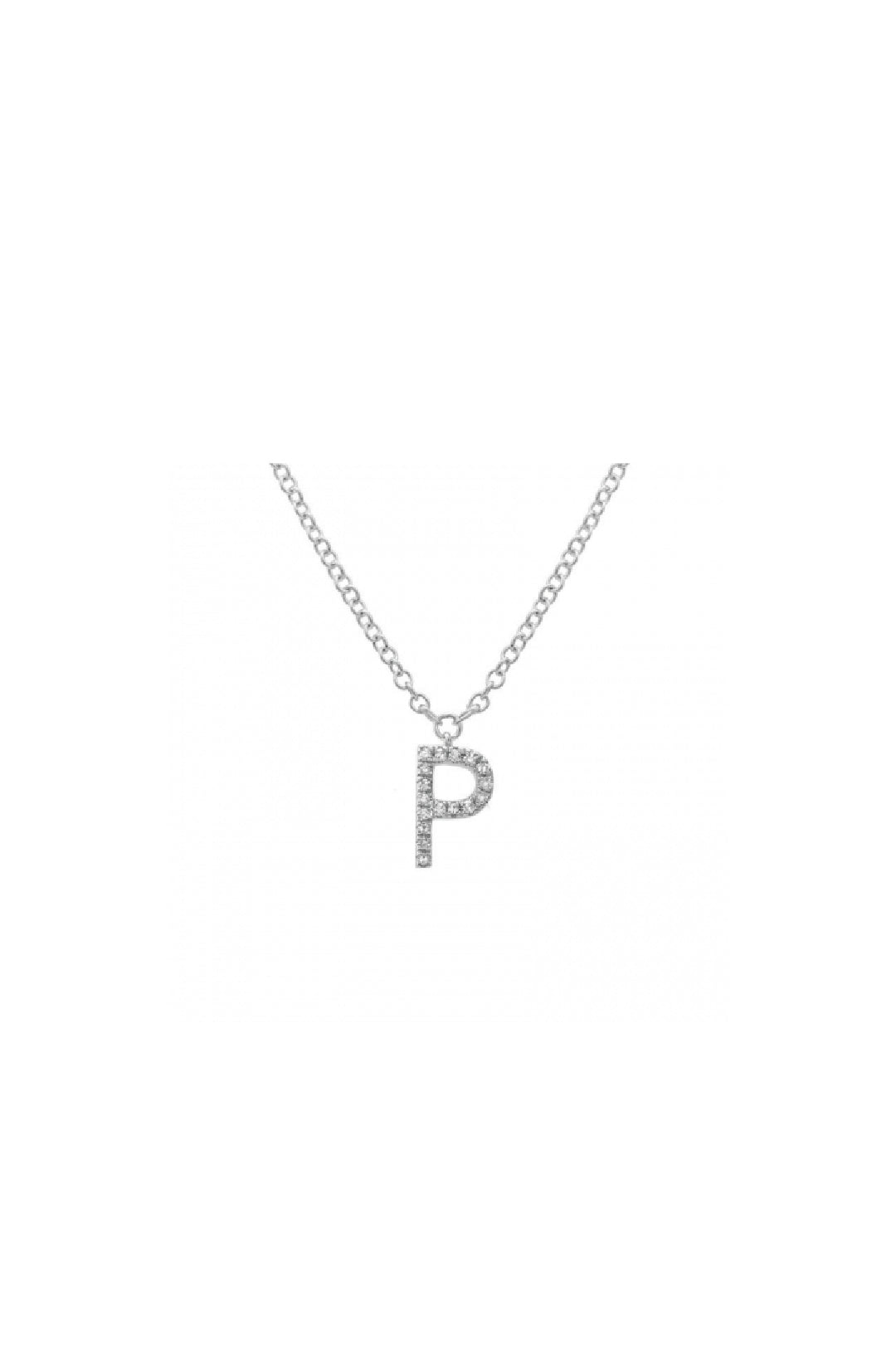 Initial Diamond Necklace