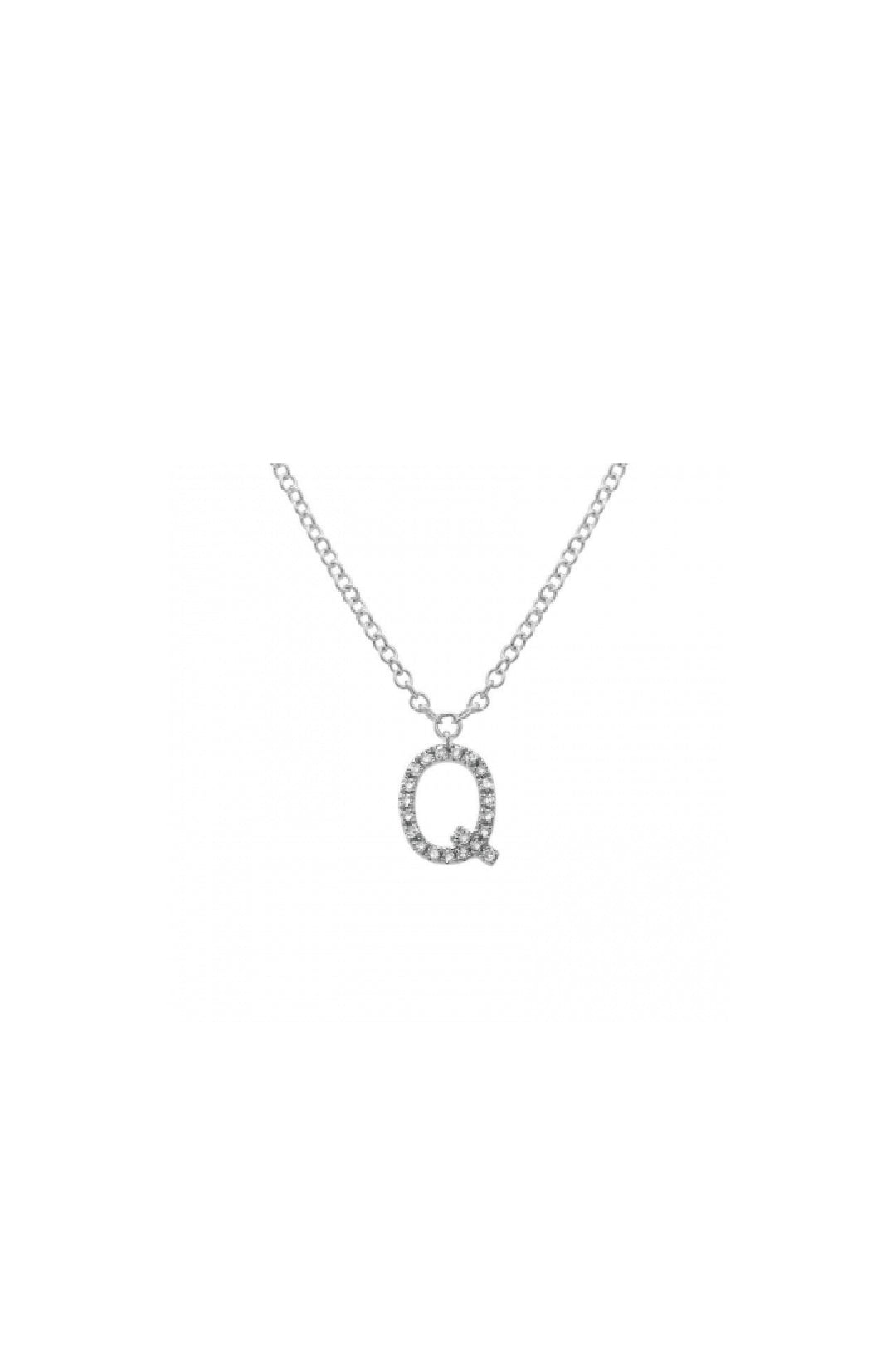 Initial Diamond Necklace