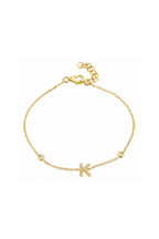 Initial Diamond Bracelet