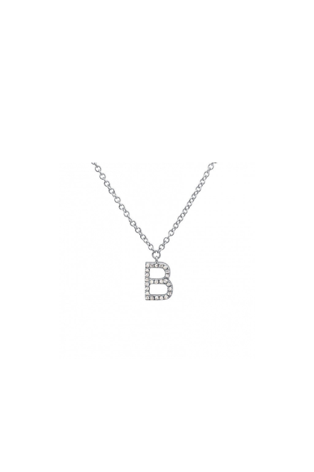 Initial Diamond Necklace