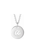 Script Initial Necklace