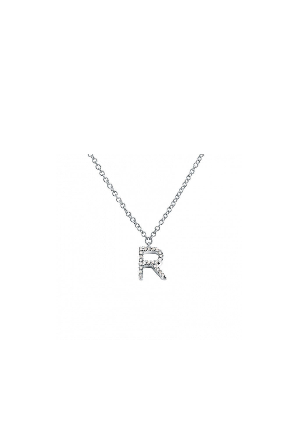 Initial Diamond Necklace