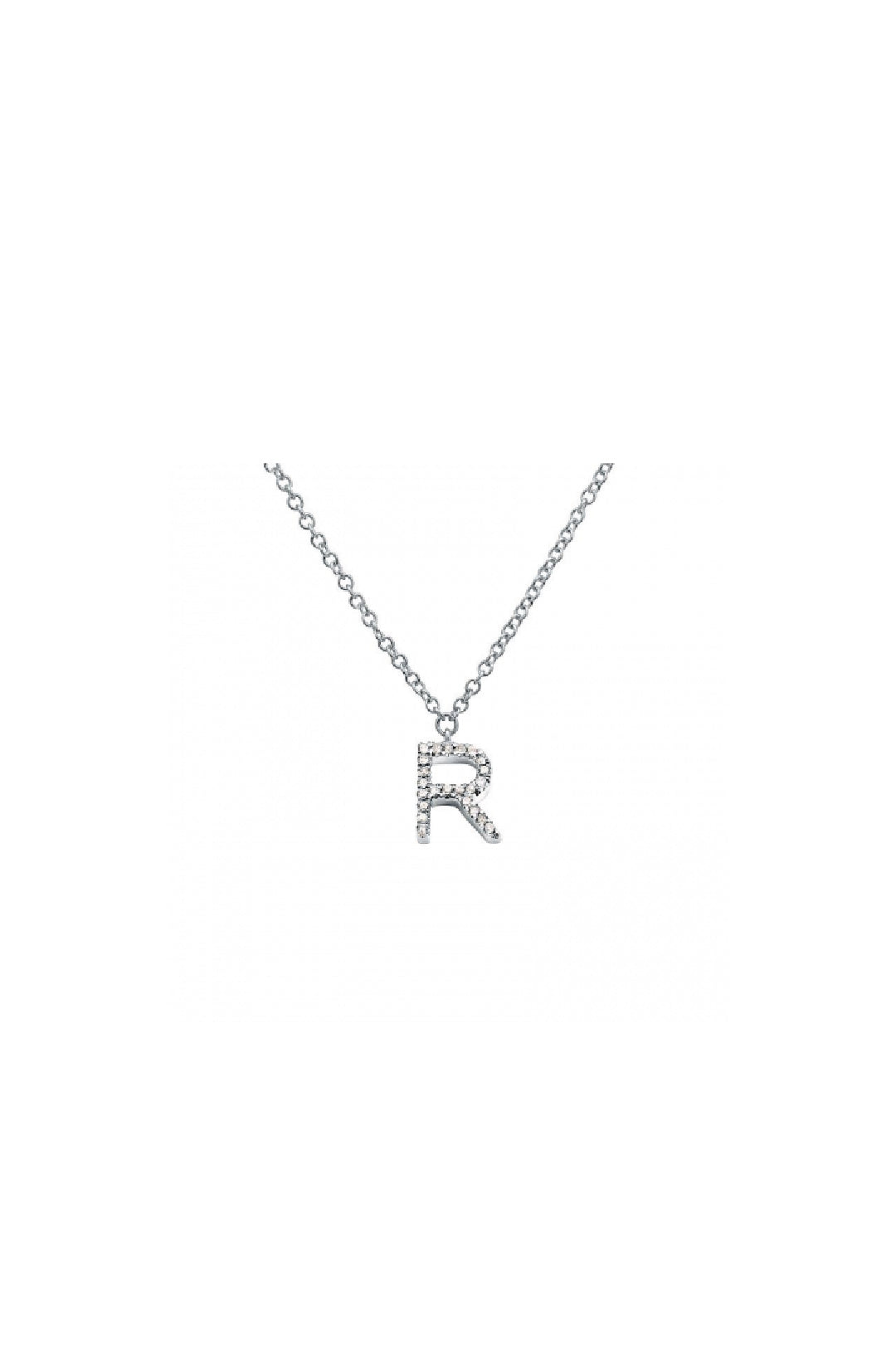 Initial Diamond Necklace