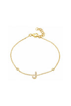 Initial Diamond Bracelet