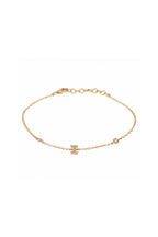 Initial Diamond Bracelet