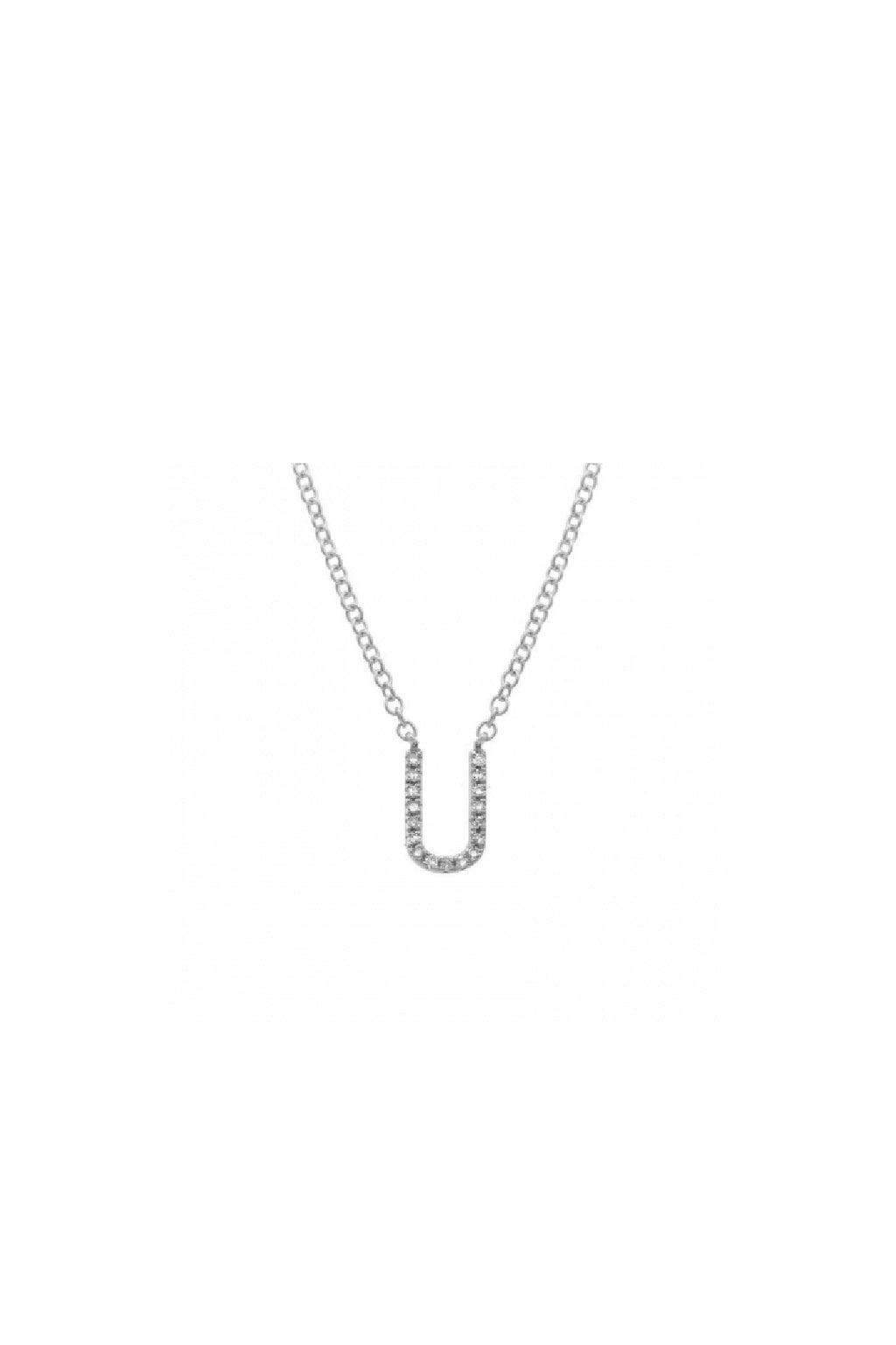 Initial Diamond Necklace