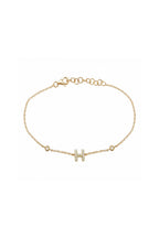 Initial Diamond Bracelet