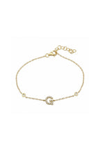 Initial Diamond Bracelet