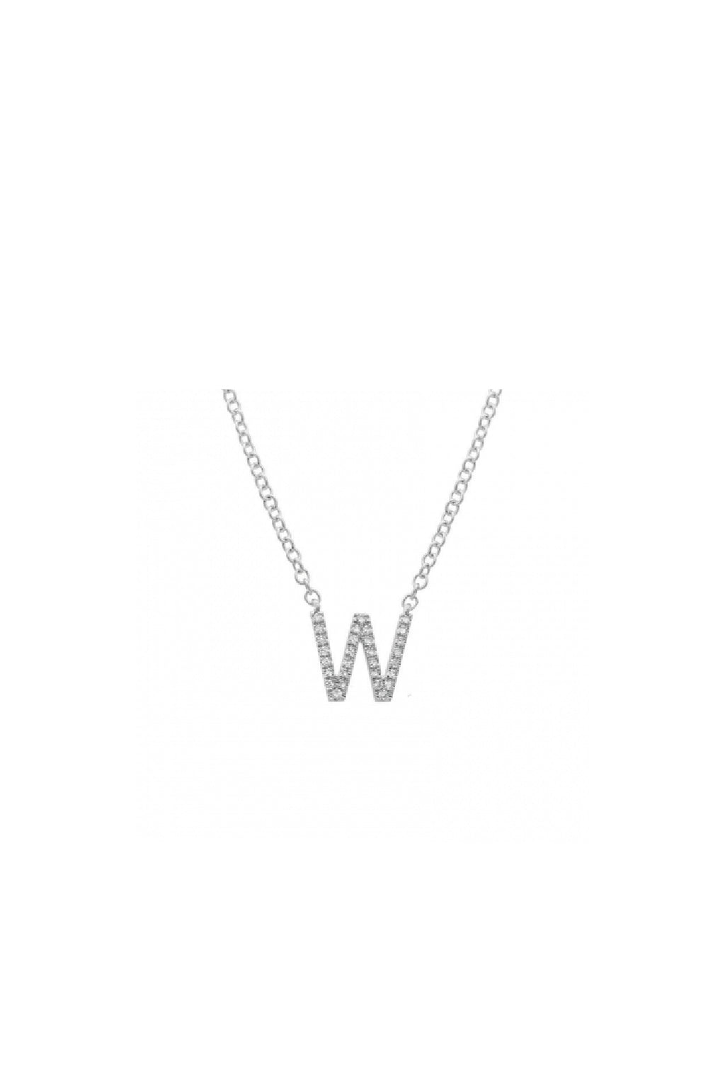 Initial Diamond Necklace