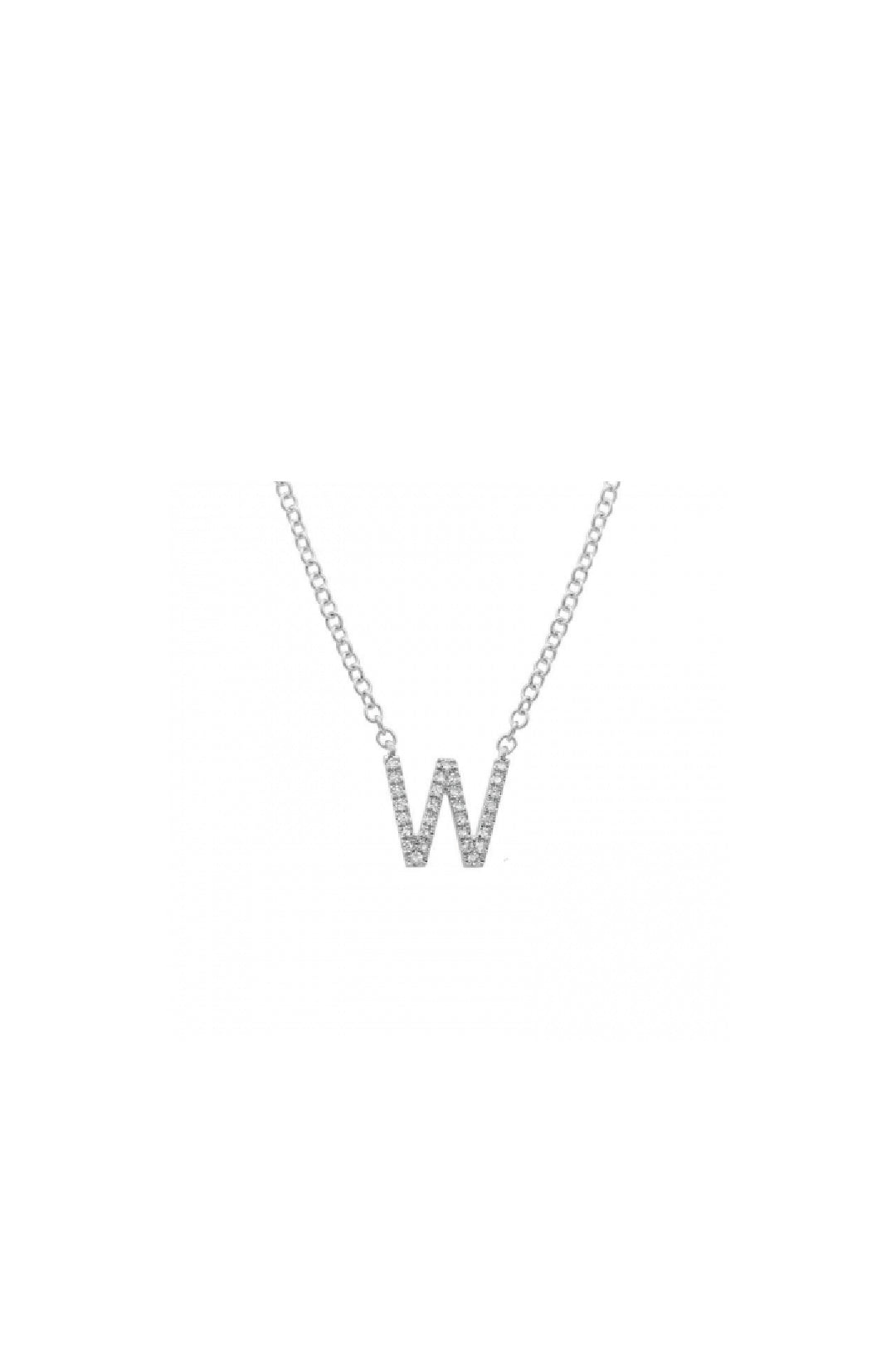 Initial Diamond Necklace