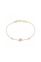 Initial Diamond Bracelet