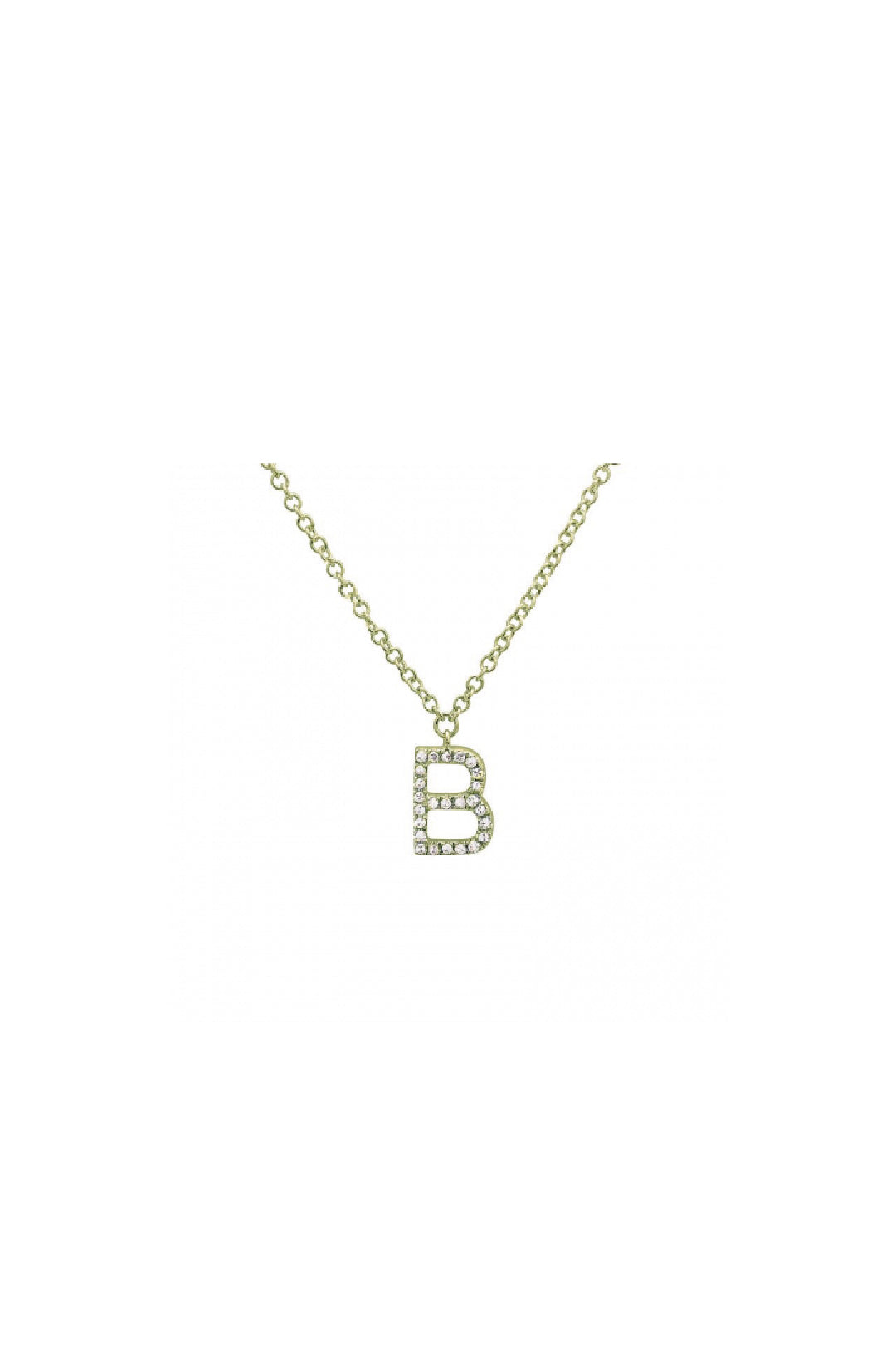 Initial Diamond Necklace