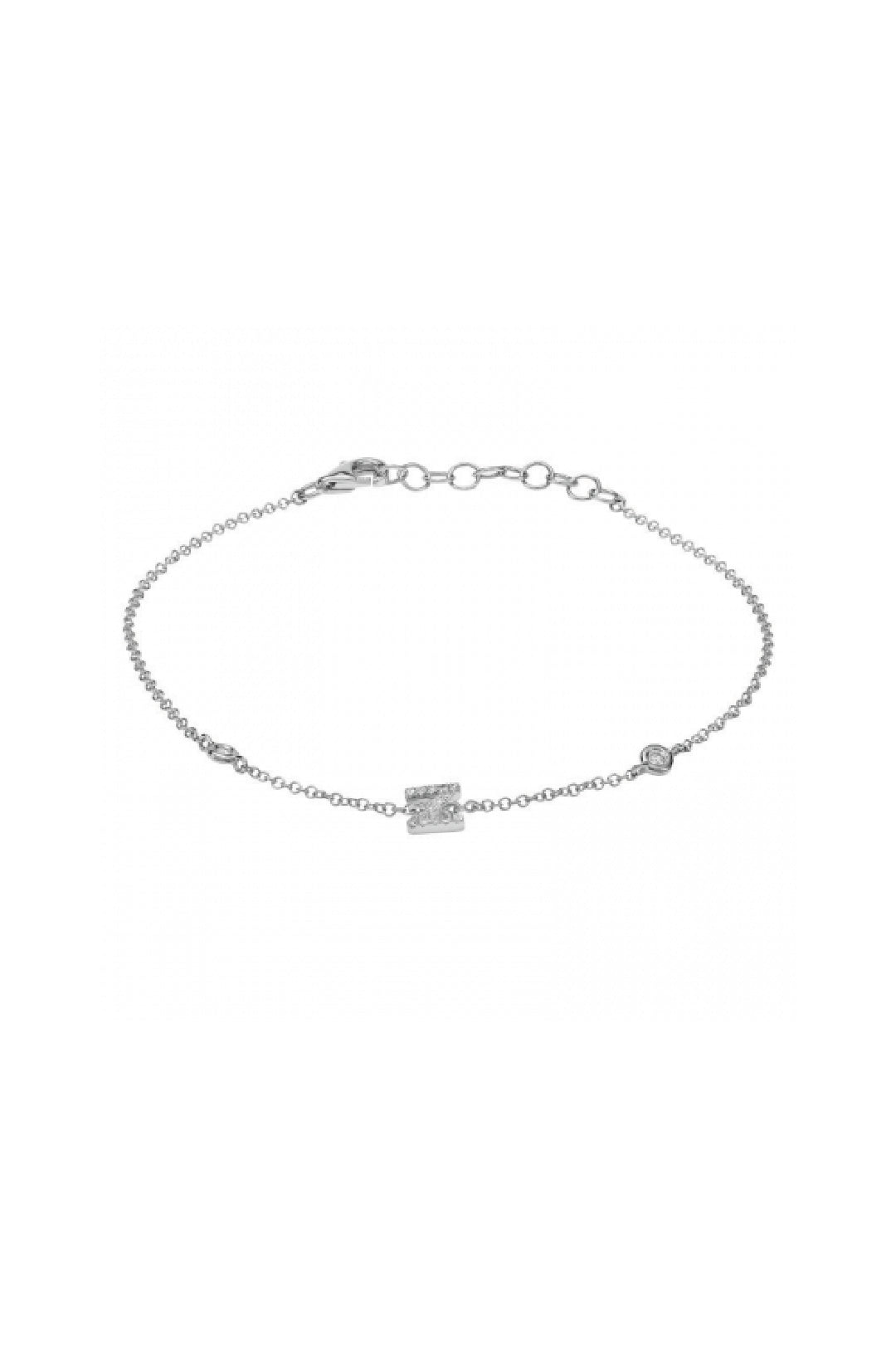 Initial Diamond Bracelet
