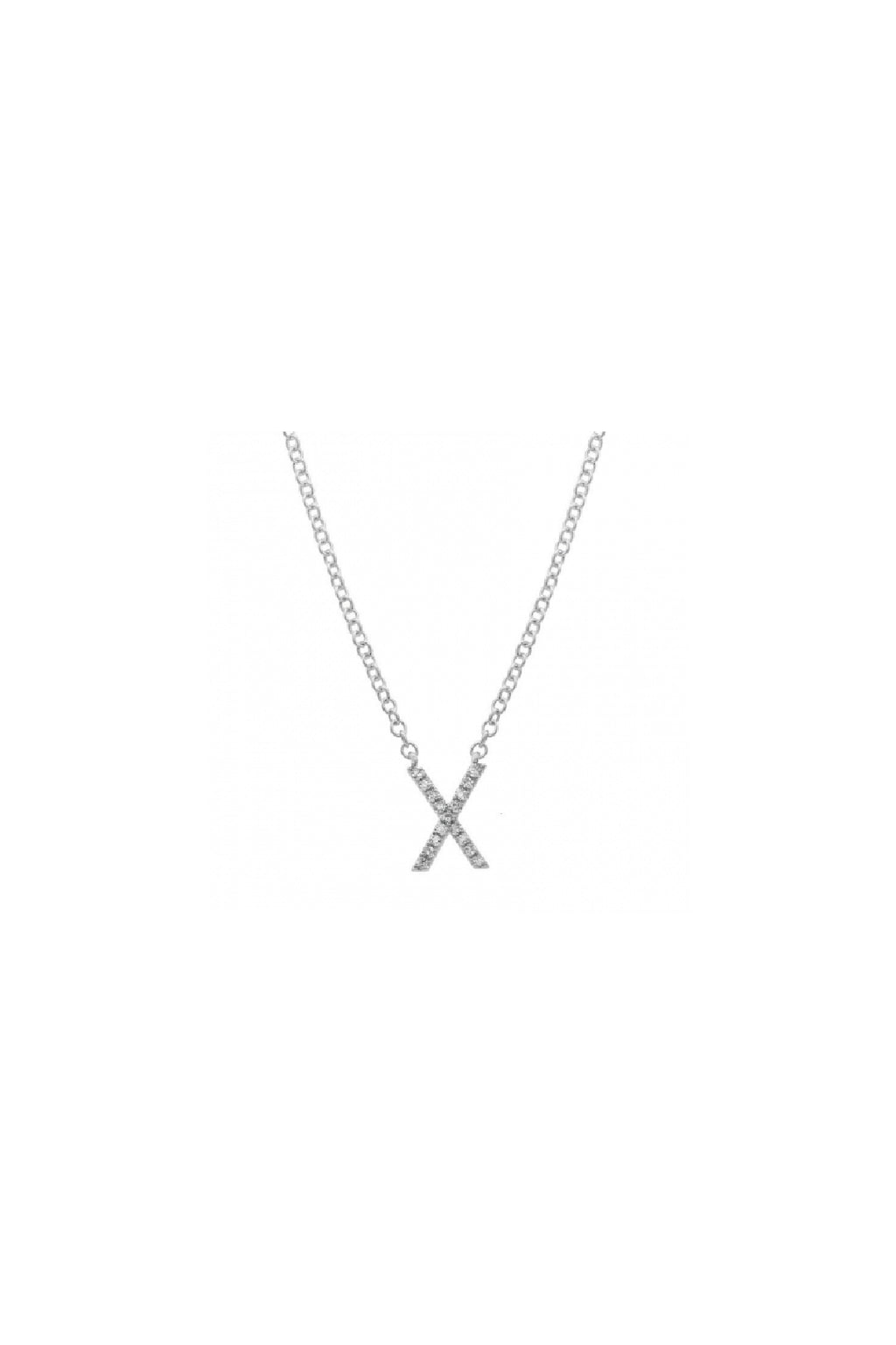 Initial Diamond Necklace