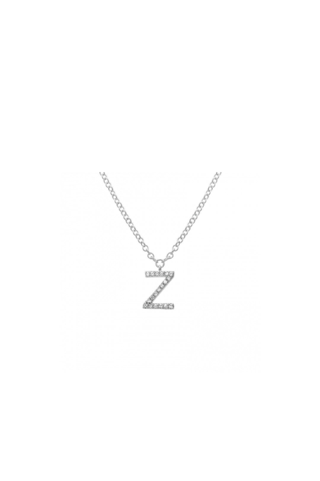Initial Diamond Necklace