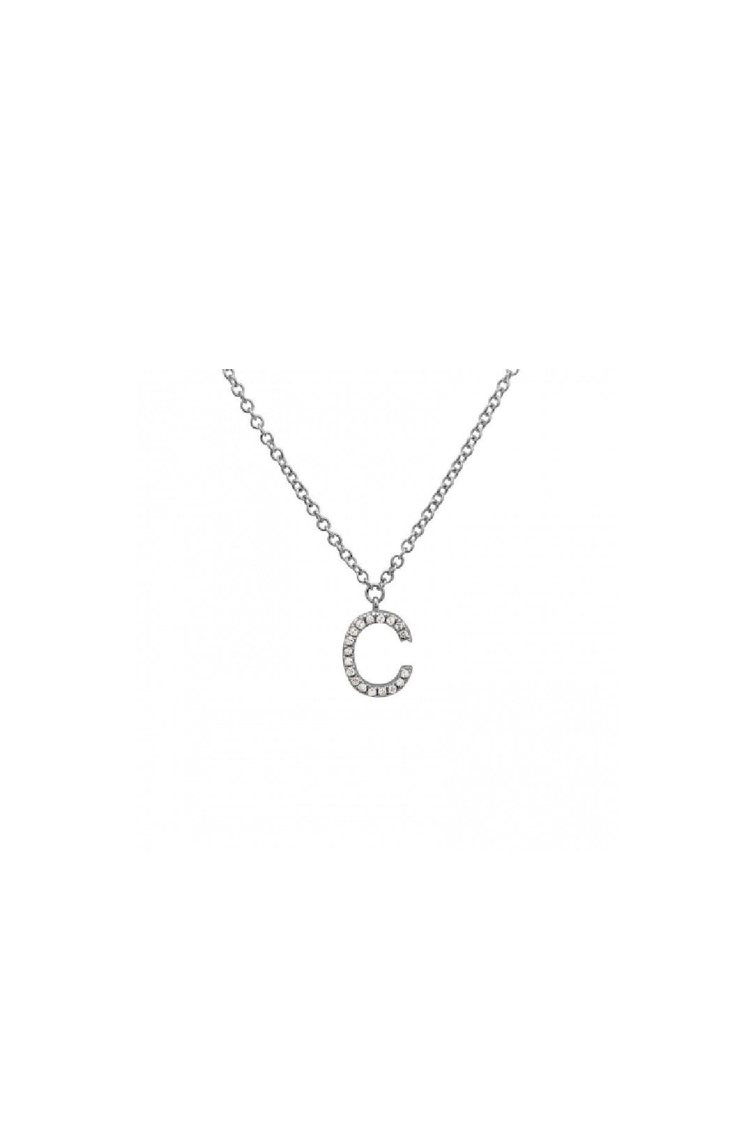 Initial Diamond Necklace