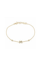 Initial Diamond Bracelet