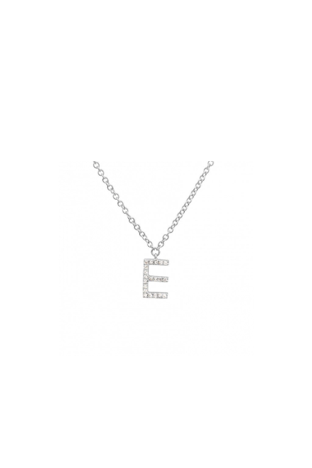 Initial Diamond Necklace