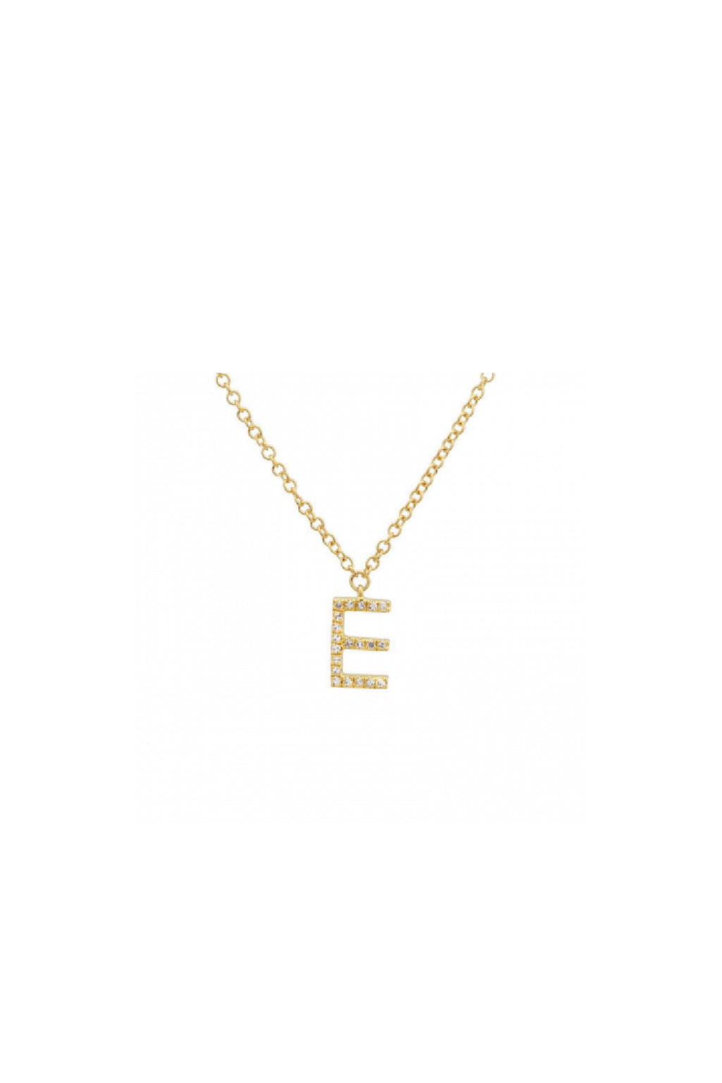 Initial Diamond Necklace