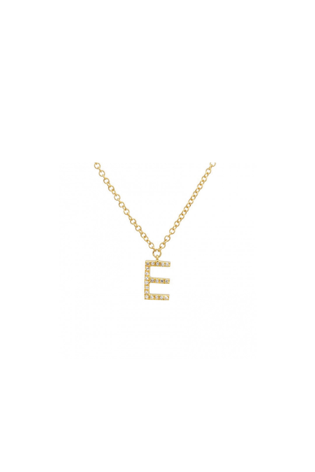 Initial Diamond Necklace