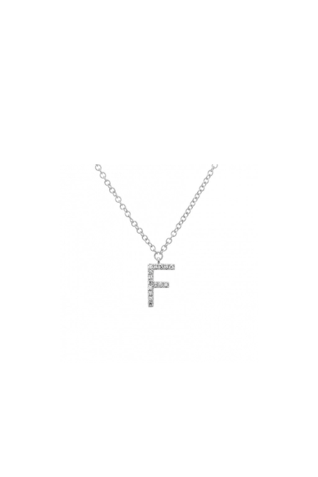 Initial Diamond Necklace