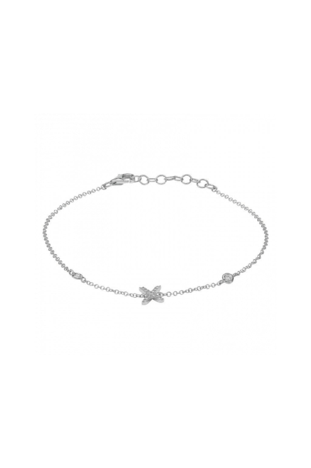 Initial Diamond Bracelet