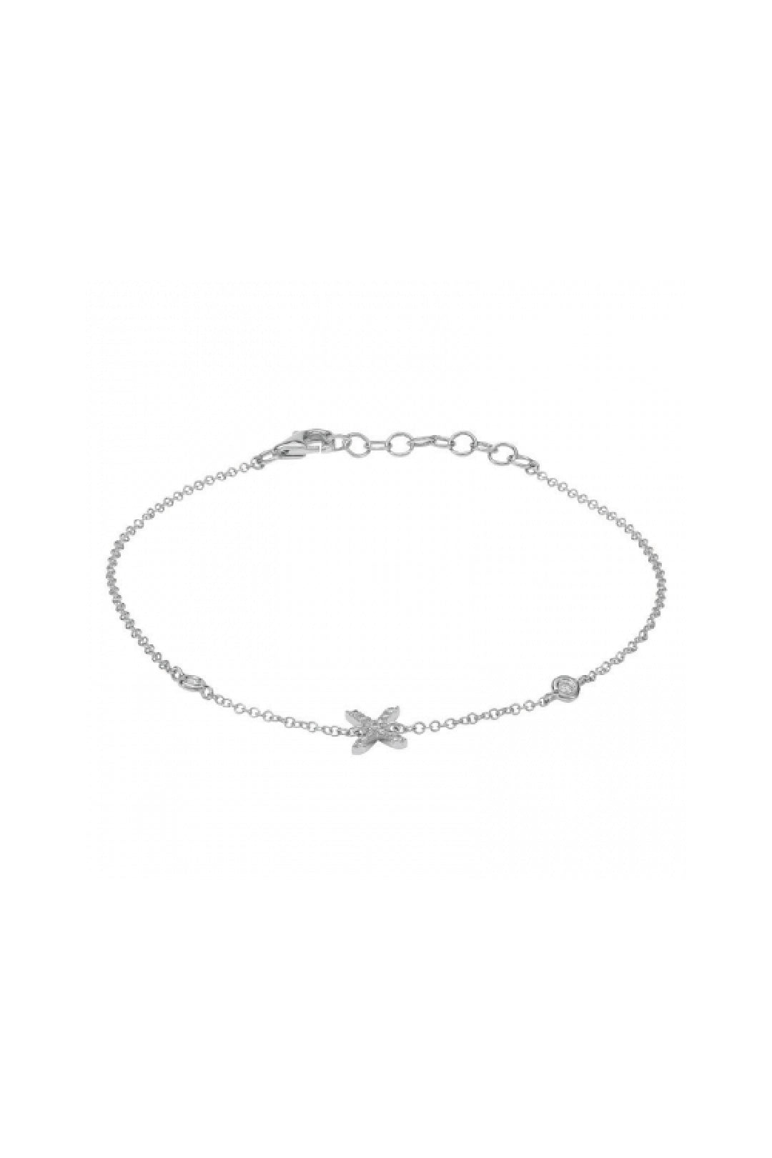 Initial Diamond Bracelet