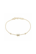 Initial Diamond Bracelet