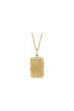 Engravable Sunburst Necklace