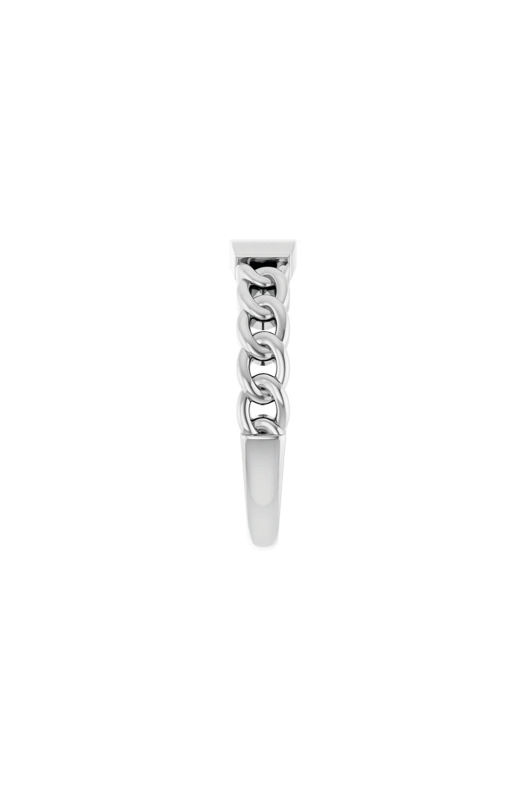 Engravable Chain Link Ring