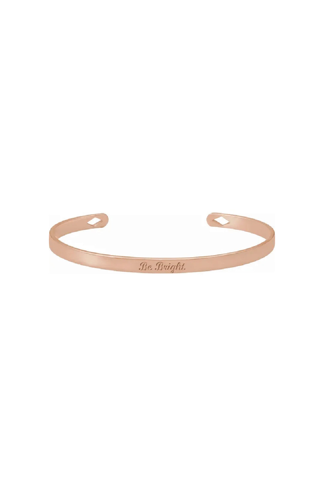 Engravable Diamond Pierced Bracelet
