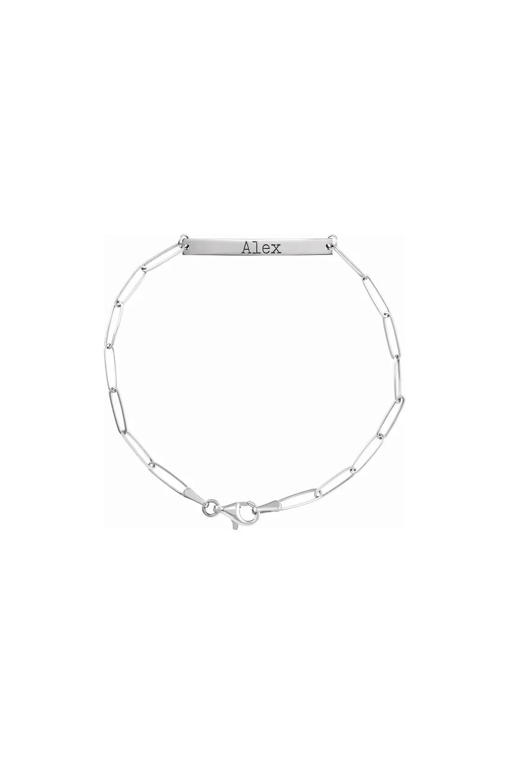 Engravable Bar Bracelet