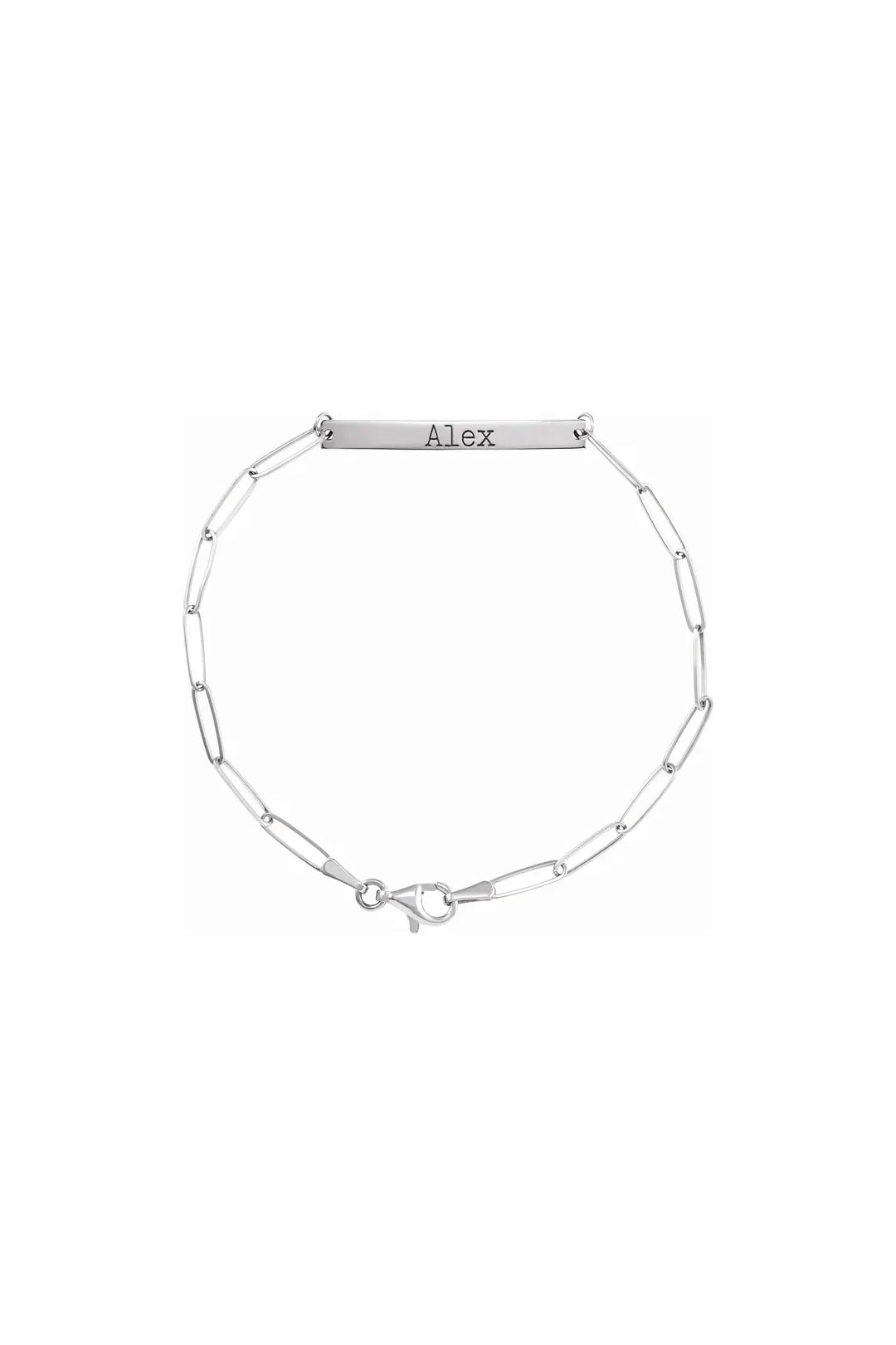 Engravable Bar Bracelet