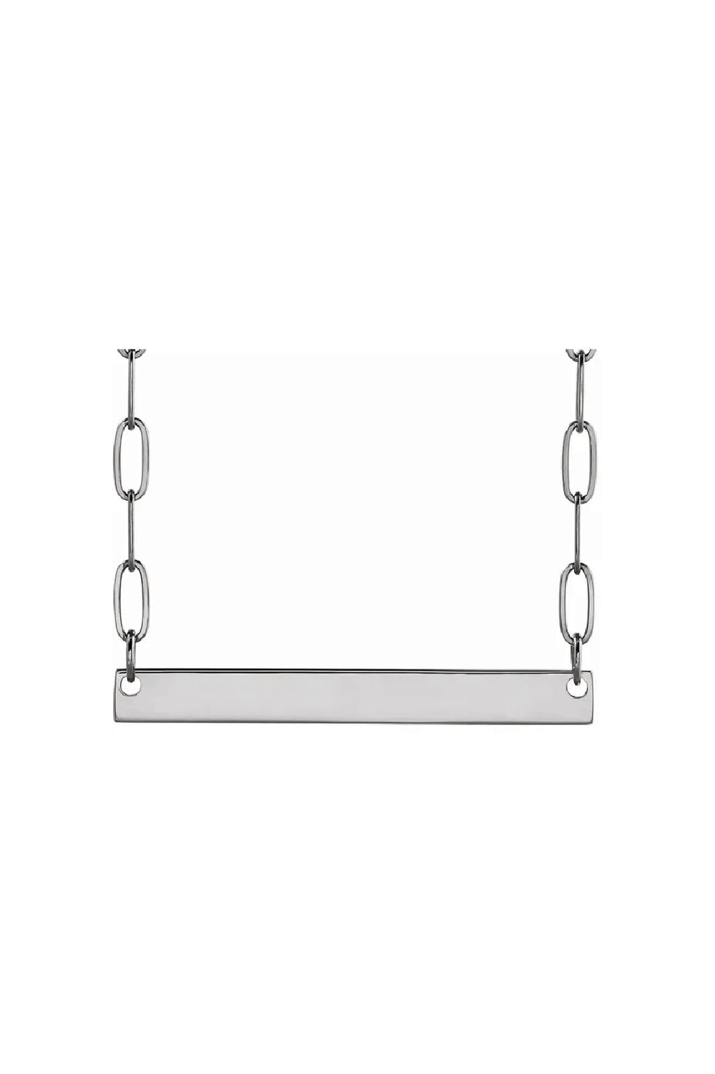 Engravable Bar Necklace