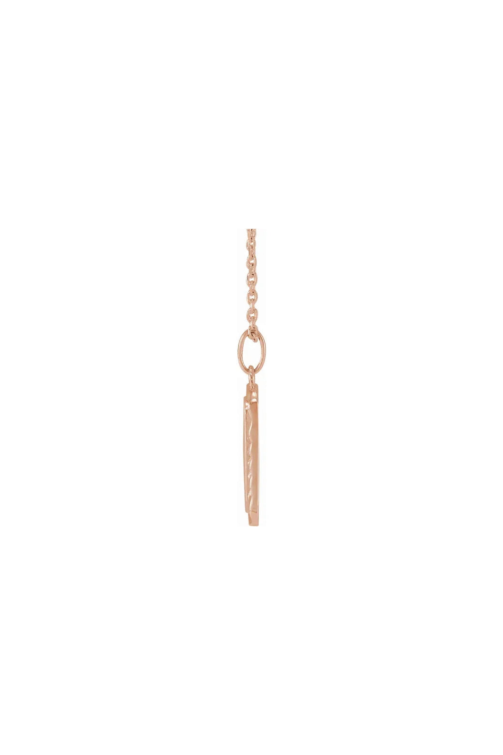 Engravable Sunburst Necklace