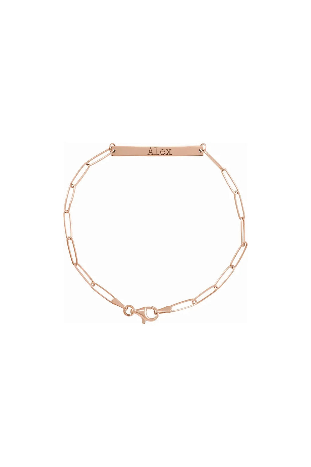Engravable Bar Bracelet
