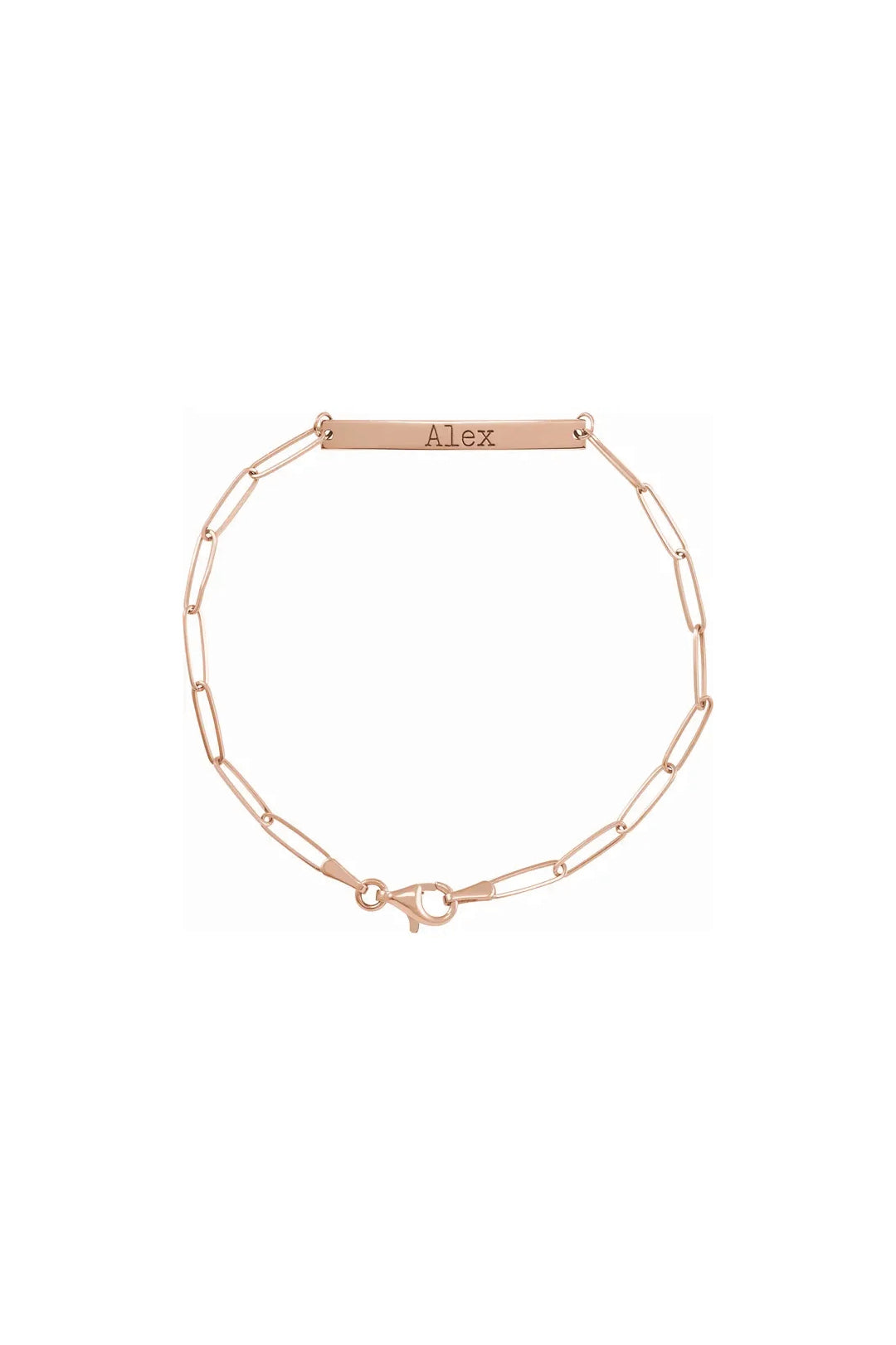 Engravable Bar Bracelet