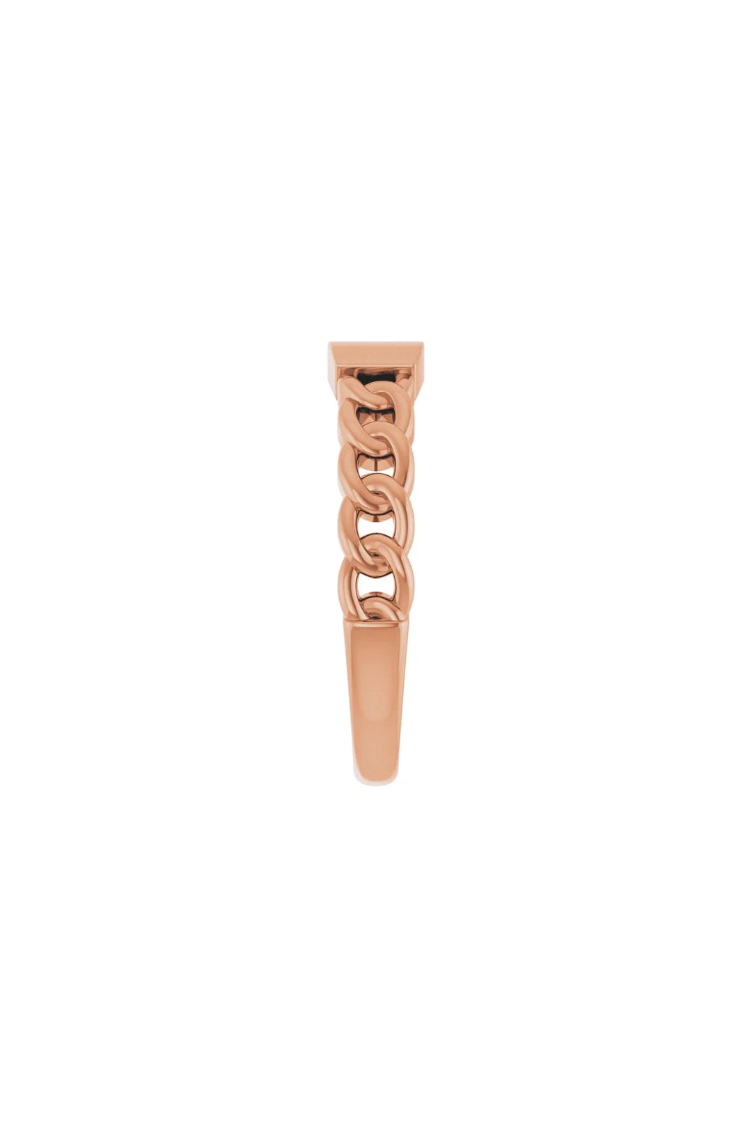 Engravable Chain Link Ring