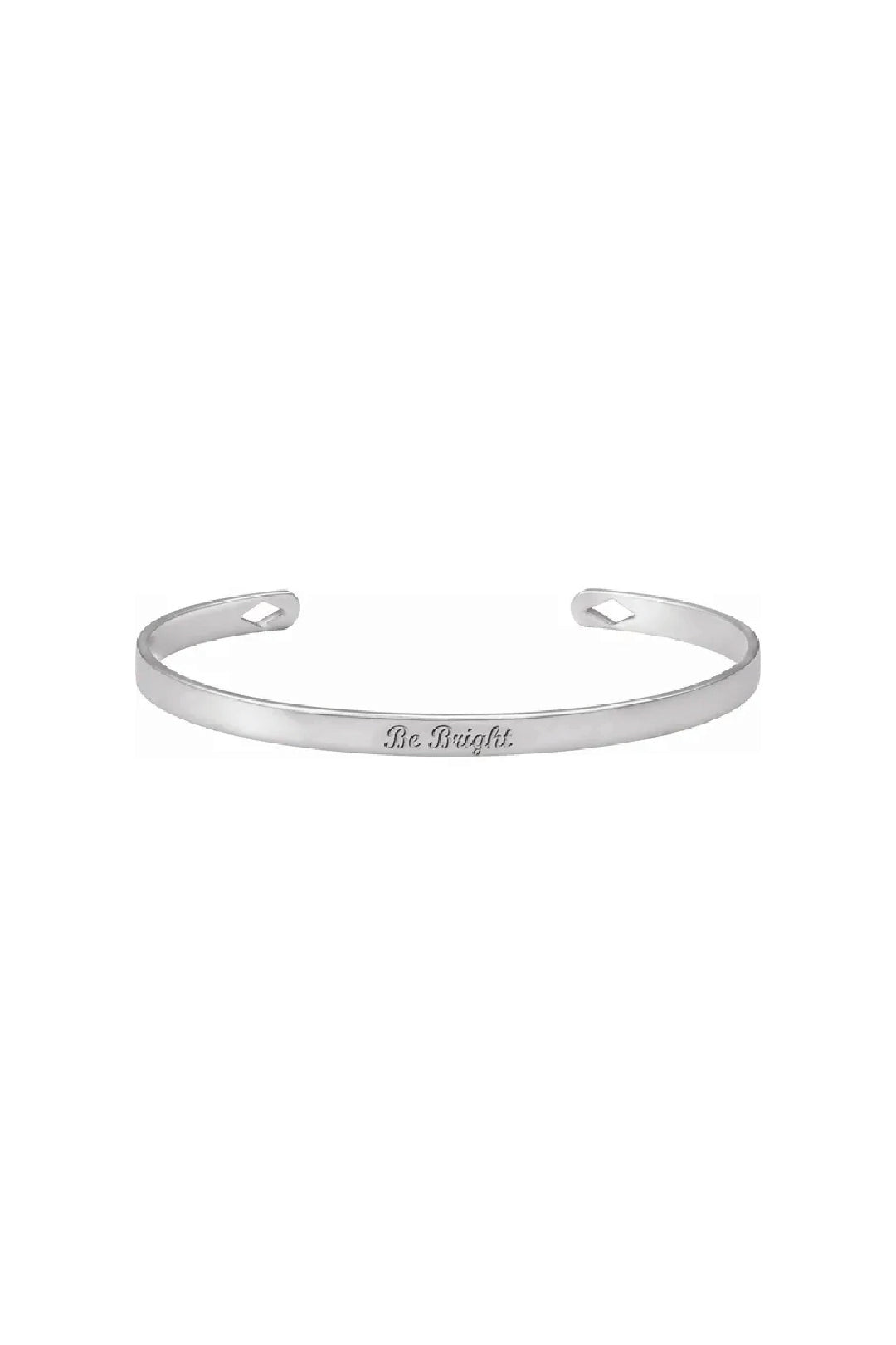 Engravable Diamond Pierced Bracelet