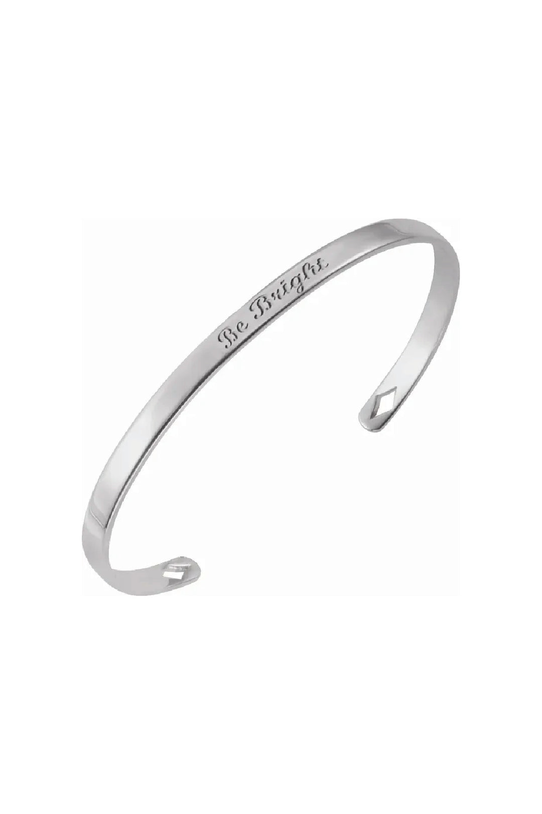 Engravable Diamond Pierced Bracelet