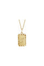 Engravable Sunburst Necklace