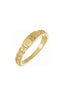 Engravable Chain Link Ring
