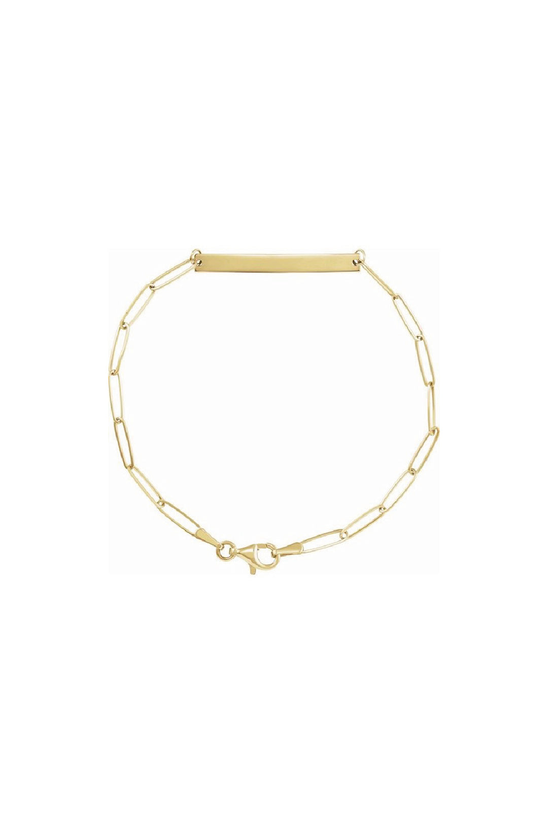 Engravable Bar Bracelet
